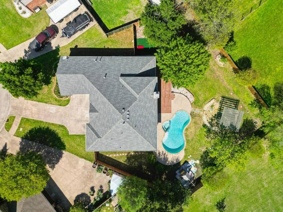 Вилла Wellness Oasis 5Br W Pool + Huge Yard + Fire Pit Sachse Экстерьер фото